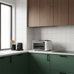 Davoline 3702 W Urban Chef Ηλεκτρικό Φουρνάκι 37lt με 2 Εστίες 801229004